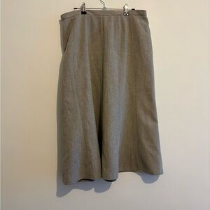 Elegant Gray Women's Skirt